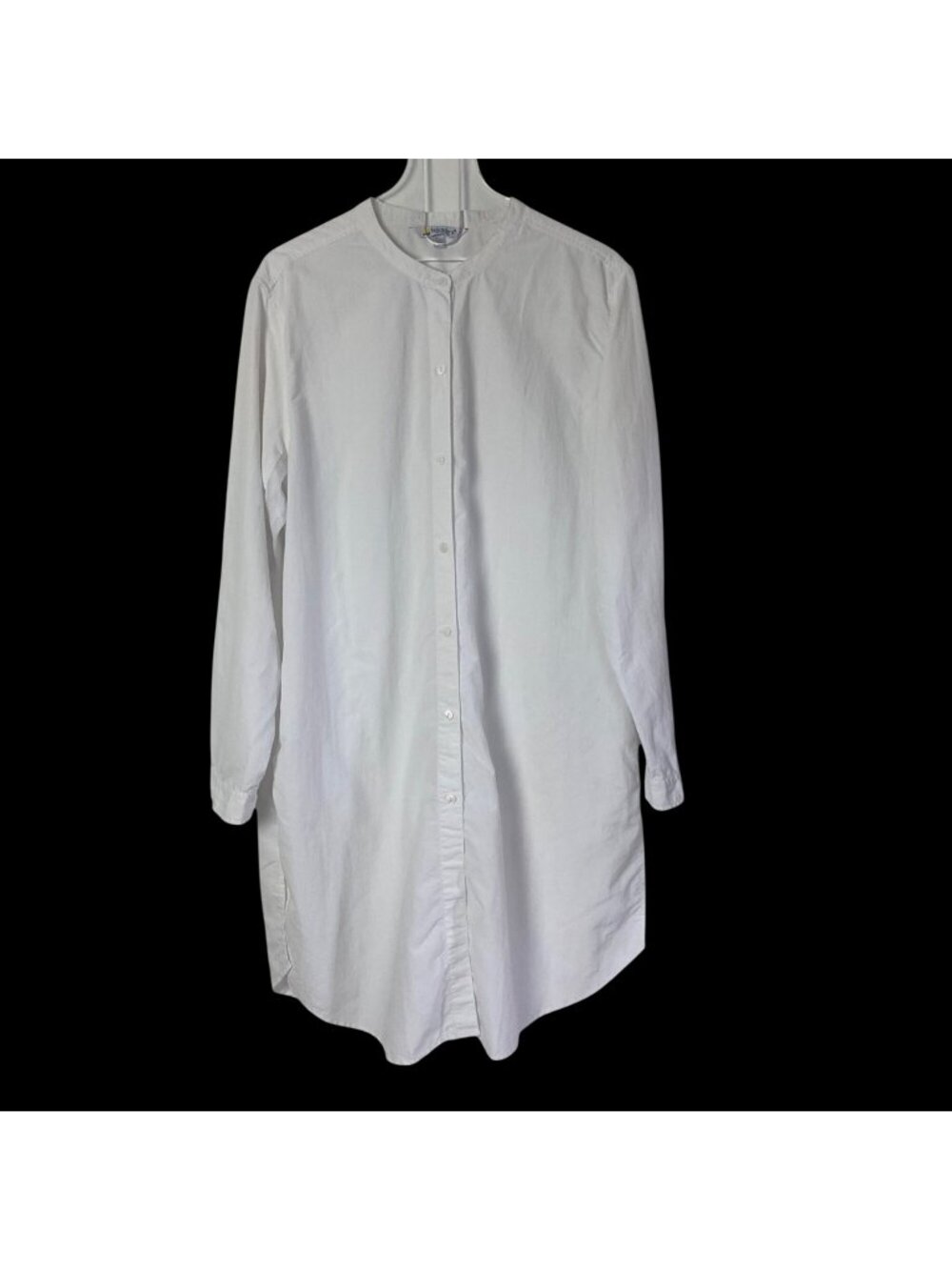 Solumbra Shirt Dress Tunic Womens Large Sun Protective Vented Resort Coastal